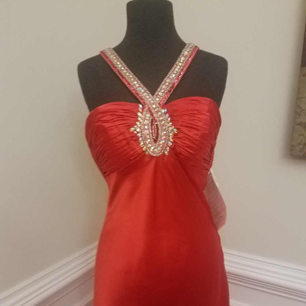 Red Prom Dress - Picture 2 of 5
